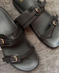 Zara Black Strap Sandals