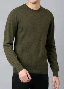 Olive Green Pullover Sweater