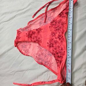 ❤️‍🔥 Floral Print Tie-Side Bikini Bottom