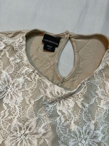 Elegant Lace Sleeveless Top