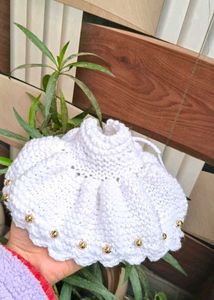 Handmade Crochet krishna ji Dress