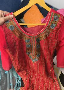 duppata and kurta  only full work kamij