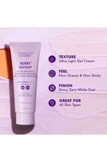 2 Mini Conscious Chemist Berry Bright Sunscreen
