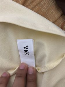 ZARA Chic Yellow Dress