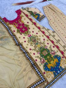 New Collections Kurta Plazzo with Dupatta
