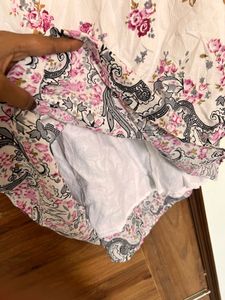 Floral Print Mini Dress