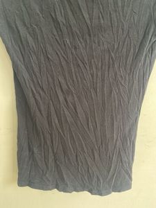 Black Lace Trim V-Neck Top