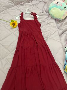 Branded Maroon dress🎀🎀