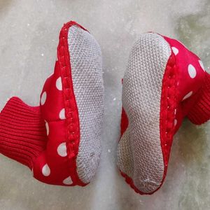 Adorable Baby Booties - Set of Four - Unisex