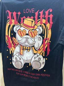 Graphic Print Teddy Bear T-Shirt