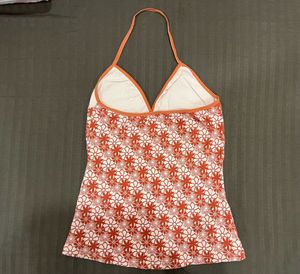 cute floral halterneck top