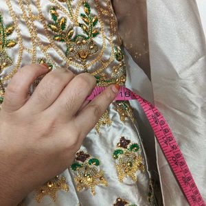 Elegant Embroidered Ethnic Gown