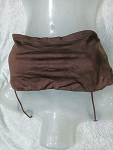 Brown Sheer💙 Cropped Tank Top