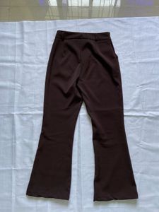 Flared Brown Trousers