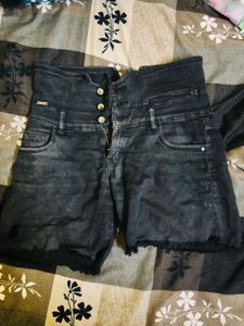 Black shorts