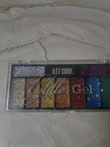 SFR Color Glitter Gel Palette