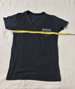 Sparkly Pocket V-Neck T-Shirt