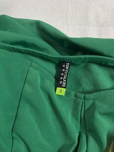 Emerald Green Ruched Midi Dress