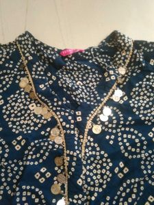 Stylish Blue Ethnic Kurta