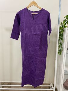 Daily officewear purple kurti #Diwali