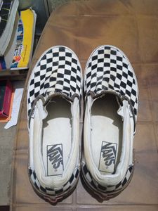 Authentic Vans Checkerboard Slip-On Shoes