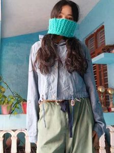 Denim Hooded Jacket