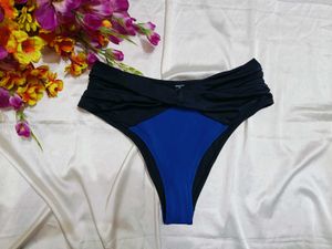 🇳🇿💫🎀High-Waisted Color Block Bikini Bottom
