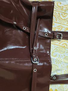 Buckle shoulder bag