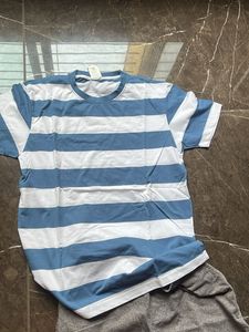 Men's Westside shorts &amp; Striped T-Shirt set