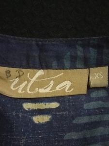 Utsa Kurta Navy Blue