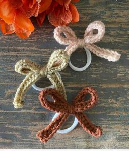 Bow Crochet Hair Accessories