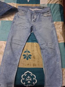 Casual blue jeans