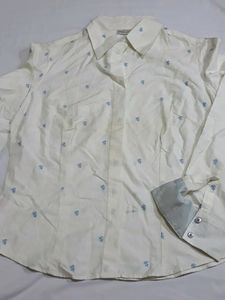 ARROW WOMEN Offwhite Shirt Size L