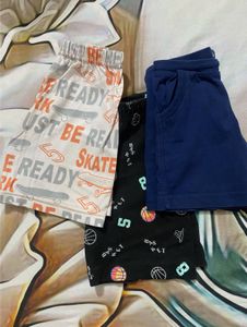 Kids Shorts combo of 3