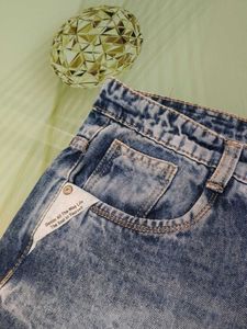 Blue Wash Denim Jeans