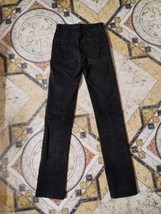 Brand New Straight Jeans- Charcoal Colour
