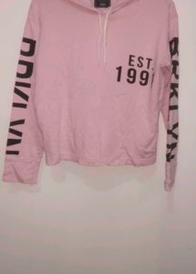 Pink Graphic Hoodie