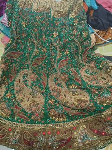 Embellished Green Lehenga Choli
