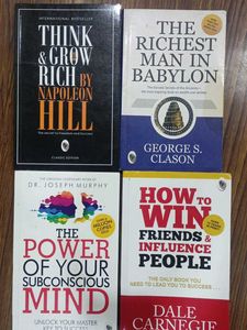 “4 Life-Changing 🎉Books for Success & Wealth