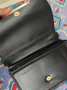 Chic Black Quilted Crossbody Bag