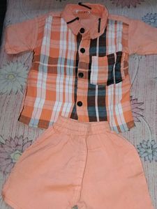Cotton Shirt With Paint