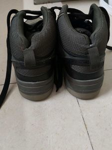 Men's Grey High-Top Sneakers