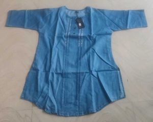 Denim Look Kurti