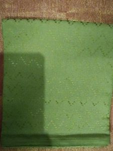 Purple and Green blouse Material