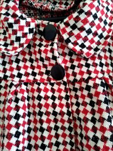 Checked Jacket for Girls