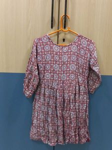Boho Print Cotton Kurta