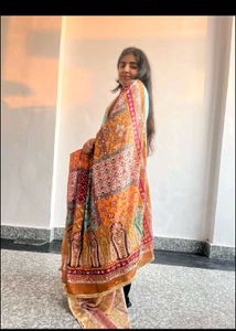 Vibrant Patchwork dupatta