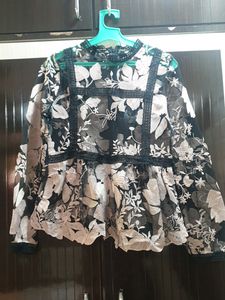 Frock Style Netted Party Top