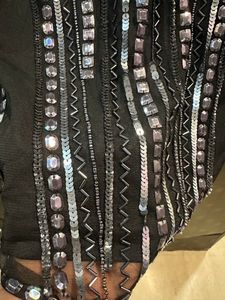 BOUTIQUE SEQUIN CAP SLEEVE SHIFT PARTY DRESS