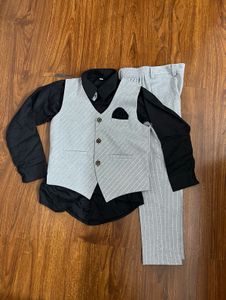 Boys' Formal Vest &amp; Shirt Set (5yrs)
